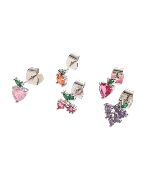 jouetie（ジュエティ）の「フルーツモチーフミニビジューピアス（ピアス（両耳用）・レディース・シルバー/ゴールド・FREE）」の16枚目の写真