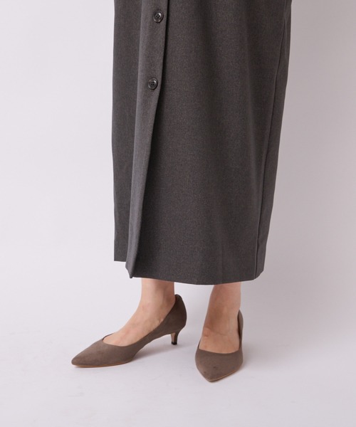 RIVE DROITE（リヴドロワ）の「着回し力抜群！/マルチWAYウールライクジャンスカワンピース（ジャンパースカート・レディース・ブラック/チャコールグレー/ブラウン・FREE）」の17枚目の写真