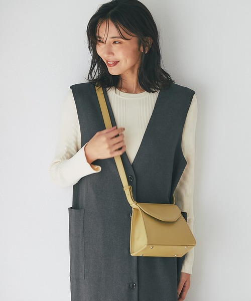 RIVE DROITE（リヴドロワ）の「着回し力抜群！/マルチWAYウールライクジャンスカワンピース（ジャンパースカート・レディース・ブラック/チャコールグレー/ブラウン・FREE）」の18枚目の写真