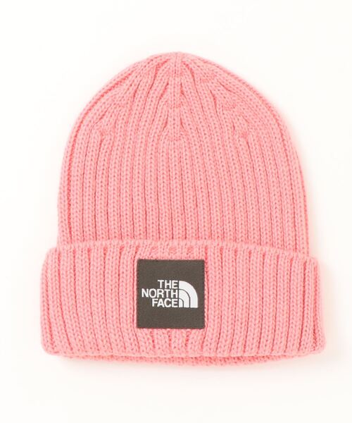 THE NORTH FACE（ザノースフェイス）の「THE NORTH FACE/ザ・ノース・フェイス/KIDS' CAPPUCHO LID/キッズ カプッチョリッド/HEADWEAR/ﾍｯﾄﾞｳｪｱ/NNJ41710/KIDS' CAPPUCHO LID（ニットキャップ/ビーニー・キッズ・ベージュ/サーモンピンク/ブラック/グレー・FREE）」の4枚目の写真