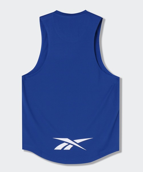 Reebok(リーボック)の「レズミルズR グラフィック タンク トップ / Les MillsR Graphic Tank Top(タンクトップ・メンズ・ブルー/レッド/ブラック・XXX-LARGE/MEDIUM/X-SMALL/X-LARGE)」の16枚目の写真