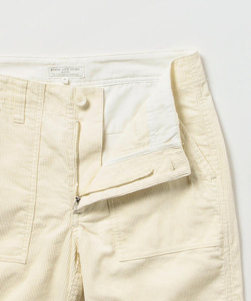 B:MING by BEAMS（ビーミングバイビームス）の「【SMART 6月号掲載】ビーミング by ビームス / コーデュロイベイカーショーツ（その他パンツ・メンズ・オフホワイト/サックスブルー/ネイビー/ピンク・SMALL/MEDIUM/LARGE/X-LARGE）」の8枚目の写真
