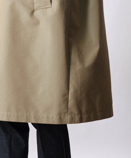 THE SHOP TK （ザ ショップ ティーケー ）の「◆【CLUEL presents】オーバーサイズシャンブレーステンカラーコート（ステンカラーコート・メンズ・ダークブラウン系5/サンドベージュ/チャコールグレー・01/02/03）」の21枚目の写真