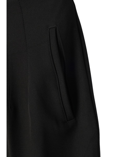 DURAS(デュラス)の「ハイウエストタックパンツ(その他パンツ・レディース・ブラック/ブラウン・SMALL/MEDIUM)」の13枚目の写真