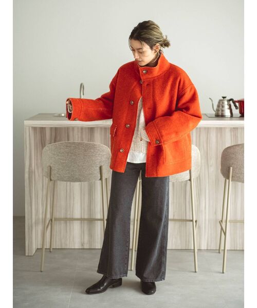 パンツ デニム ジーンズ Wrangler別注 カラーストレートデニム Ungrid（アングリッド）の「Wrangler別注 カラーストレートデニム