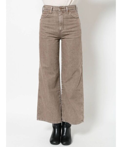 Ungrid（アングリッド）の「Wrangler別注 カラーストレートデニム（デニムパンツ・レディース・ブラック/ブラウン・24inch/25inch/26inch）」の14枚目の写真