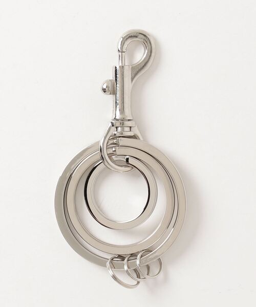 PATRICK STEPHAN(パトリックステファン)の「PATRICK STEPHAN/パトリックステファン/174AAO12 Metal key holder 'trirings' キーホルダー(キーホルダー・メンズ・シルバー/ブラック・F)」の3枚目の写真