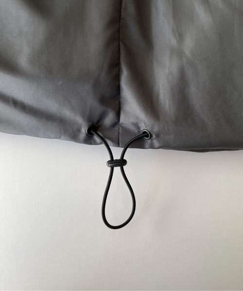 CANAL JEAN（キャナルジーン）の「choice_cnl(チョイス) wellon中綿ベスト（ダウンベスト・レディース・チャコールグレー・ONE SIZE）」の22枚目の写真