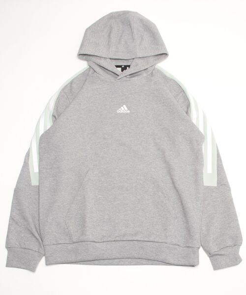 Aeae グレーとホワイトのストライプ フーディ HOODIE – aeae JAPAN