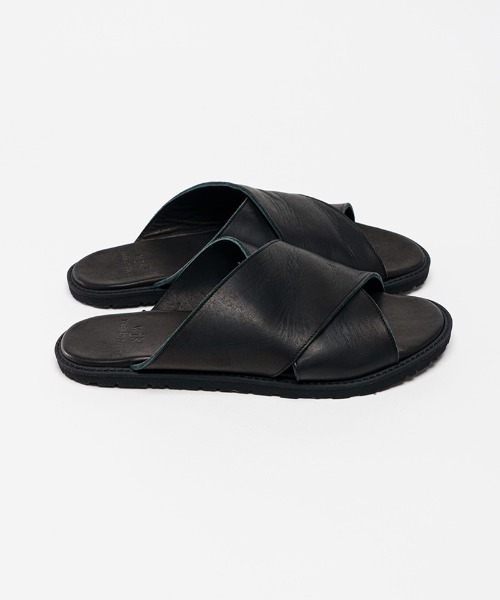 Leather Strap Sandal サンダル wjk（ダヴルジェイケイ）の「mko10849- leather cross strap