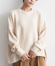 YECCA VECCA | クルーネックショート丈ニット(ニット/セーター)