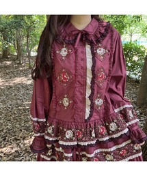 ピンクハウス　チュール　レース　花柄刺繍　トップス 69209062b_b_17_215.jpg