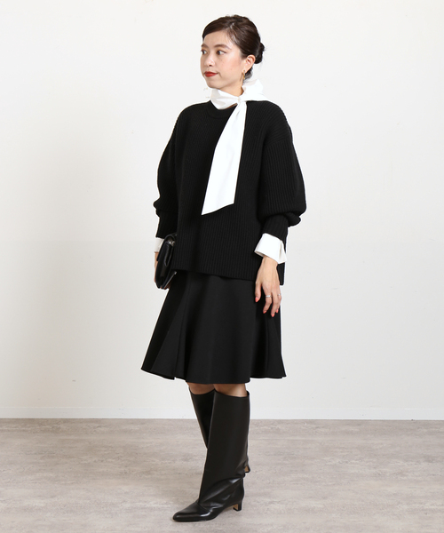 新品未使用　ヴェルメイユ　パー　イエナ　ジャージフレアミニスカート VERMEIL par iena（ヴェルメイユパーイエナ）の「《追加2