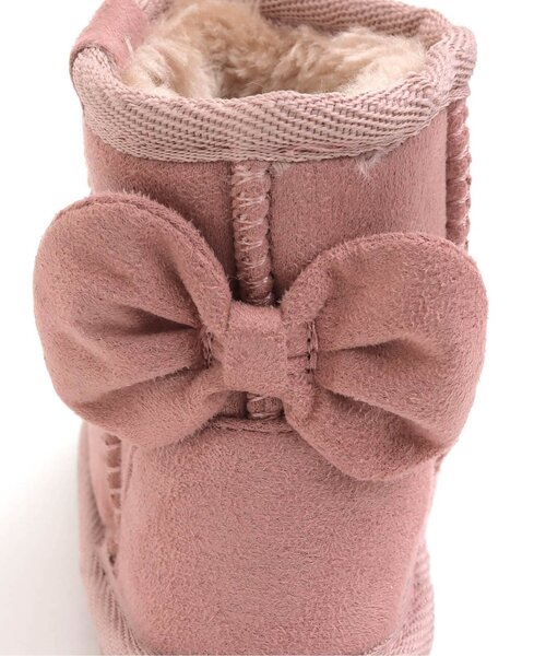 Ampersand（アンパサンド）の「リボンボアブーツ（ブーツ・キッズ・ブラック/ピンク/ブラウン・16/21/14/13/15 /20/19/17/18）」の13枚目の写真