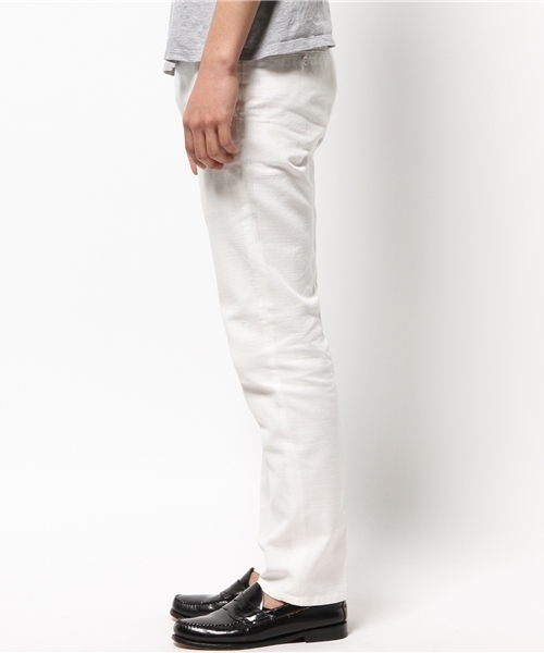 MYSELF ABAHOUSE（マイセルフアバハウス）の「ﾌﾟﾘﾍﾟﾗｽﾗｯｸｽ（その他パンツ・メンズ・オフホワイト/ベージュ/マスタード/ネイビー・SMALL/LARGE/MEDIUM/XX-LARGE）」の5枚目の写真