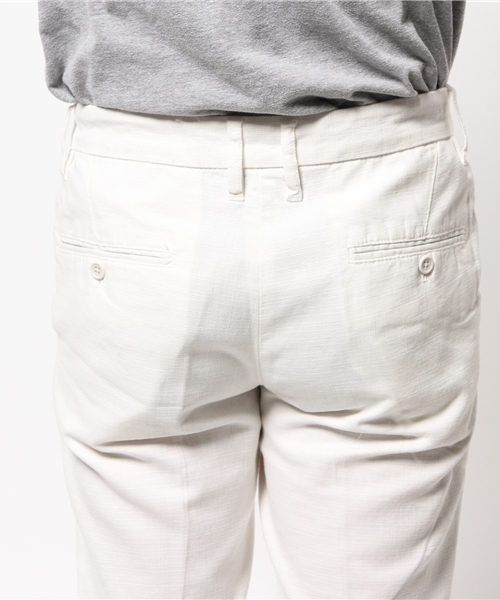 MYSELF ABAHOUSE（マイセルフアバハウス）の「ﾌﾟﾘﾍﾟﾗｽﾗｯｸｽ（その他パンツ・メンズ・オフホワイト/ベージュ/マスタード/ネイビー・SMALL/LARGE/MEDIUM/XX-LARGE）」の9枚目の写真