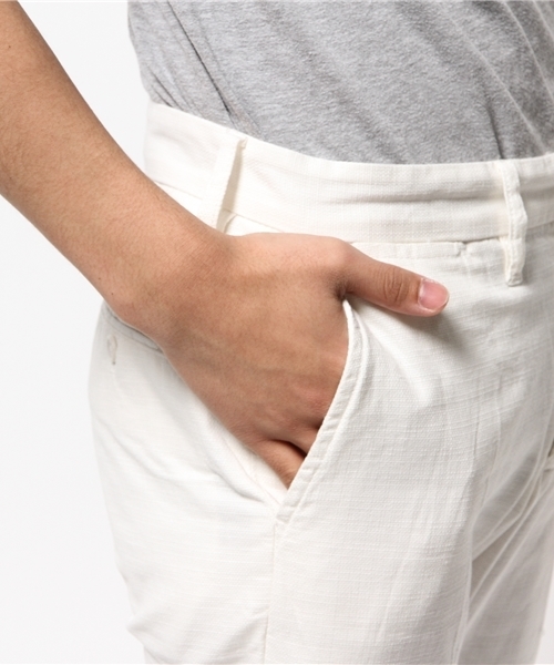 MYSELF ABAHOUSE（マイセルフアバハウス）の「ﾌﾟﾘﾍﾟﾗｽﾗｯｸｽ（その他パンツ・メンズ・オフホワイト/ベージュ/マスタード/ネイビー・SMALL/LARGE/MEDIUM/XX-LARGE）」の10枚目の写真