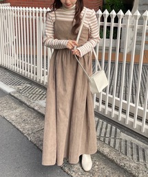 one after another NICE CLAUP | ボリューム感がポイント。Aラインキャミワンピース(ワンピース)