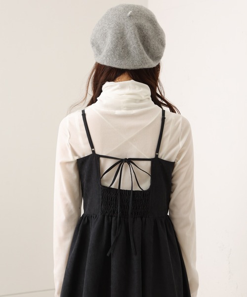 セール】ボリューム感がポイント。Aラインキャミワンピース