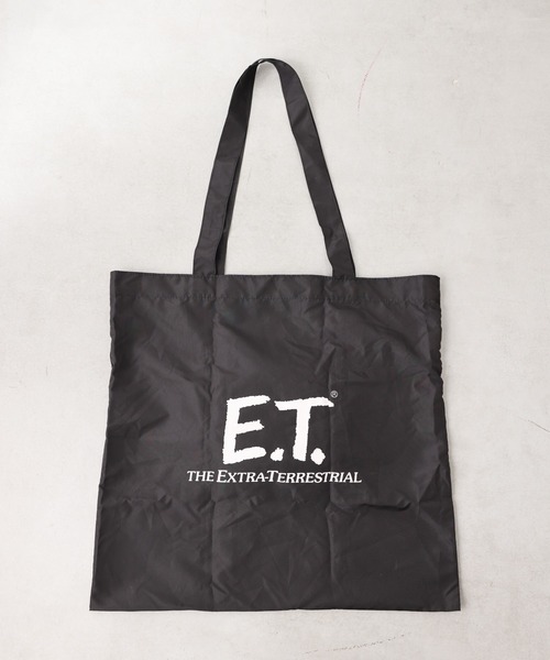 BIRTHDAY BAR（バースデイバー）の「「E.T.」Face tote フェイストート（トートバッグ・レディース・グレー/ブラック・フリー）」の3枚目の写真