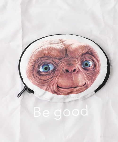 BIRTHDAY BAR（バースデイバー）の「「E.T.」Face tote フェイストート（トートバッグ・レディース・グレー/ブラック・フリー）」の4枚目の写真