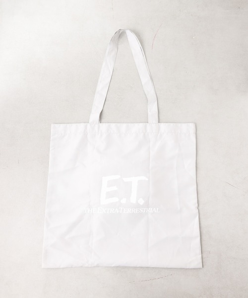 BIRTHDAY BAR（バースデイバー）の「「E.T.」Face tote フェイストート（トートバッグ・レディース・グレー/ブラック・フリー）」の9枚目の写真