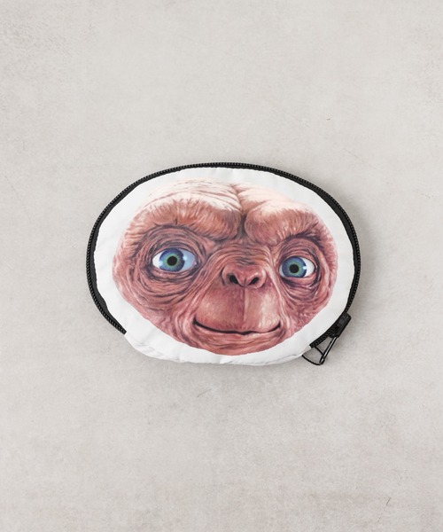 BIRTHDAY BAR（バースデイバー）の「「E.T.」Face tote フェイストート（トートバッグ・レディース・グレー/ブラック・フリー）」の8枚目の写真