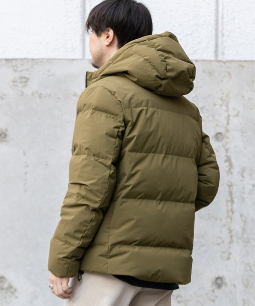 URBAN RESEARCH ROSSO MEN(アーバンリサーチロッソメン)の「『XLサイズあり』ファンクショナルストレッチグリーンダウンジャケット(ダウンジャケット/コート・メンズ・ブラック/カーキ/チャコールグレー/パープル系その他・MEDIUM/LARGE/X-LARGE)」の7枚目の写真