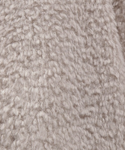 LAKOLE（ラコレ）の「ボアショートブルゾン / 174823（その他アウター・レディース・アイボリー/ブラック/サンドグレー・SMALL/MEDIUM）」の22枚目の写真