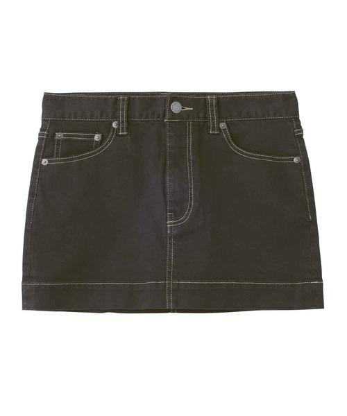 X-girl（エックスガール）の「LOW RISE MINI SKIRT（スカート・レディース・ブラック/インディゴブルー/ベージュ・M/S/XS）」の17枚目の写真