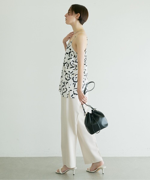 GALLARDAGALANTE（ガリャルダガランテ）の「《セットアップ対応》ヴィンテージサテンキャミソール（キャミソール・レディース・ホワイト/ブルー・FREE）」の20枚目の写真