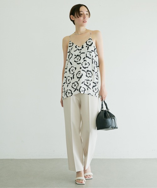 GALLARDAGALANTE（ガリャルダガランテ）の「《セットアップ対応》ヴィンテージサテンキャミソール（キャミソール・レディース・ホワイト/ブルー・FREE）」の19枚目の写真