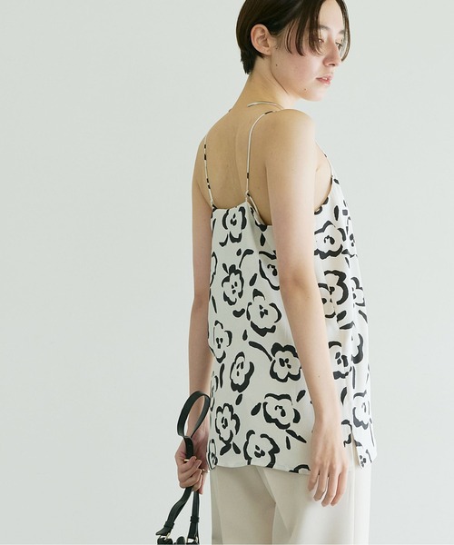 GALLARDAGALANTE（ガリャルダガランテ）の「《セットアップ対応》ヴィンテージサテンキャミソール（キャミソール・レディース・ホワイト/ブルー・FREE）」の17枚目の写真