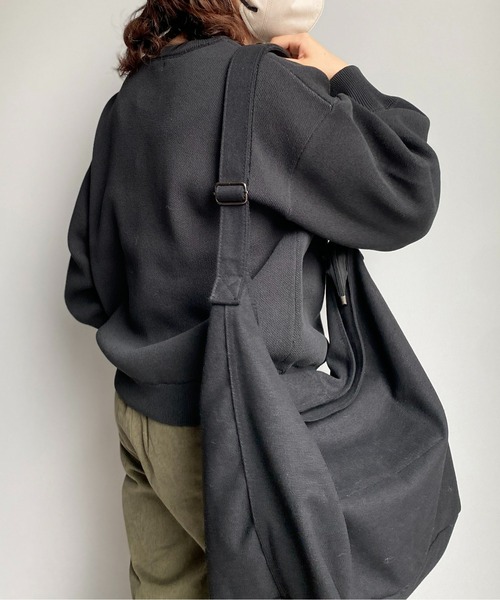 CPCM（シーピーシーエム）の「もっちりロゴニットプルオーバー（ニット/セーター・レディース・オフホワイト/レッド/ブラック/ネイビー・FREE）」の14枚目の写真