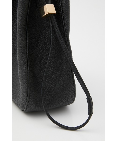 SLY（スライ）の「METAL CHARM PURSE BAG メタルチャーム パースバッグ 巾着（ショルダーバッグ・レディース・ブラック/ホワイト・FREE）」の18枚目の写真