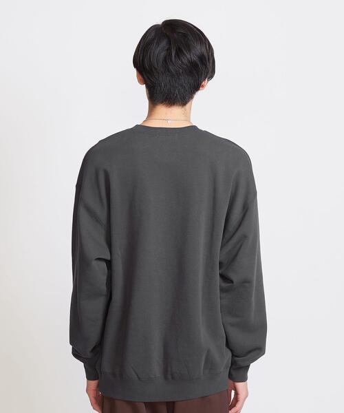 info. BEAUTY&YOUTH（インフォビューティアンドユース）の「【WEB限定】 ＜info. BEAUTY&YOUTH＞ 90’S クルー スウェット（スウェット・メンズ・ダークグレー/ライトグレー/ライトブルー・S/M/L/XL）」の12枚目の写真