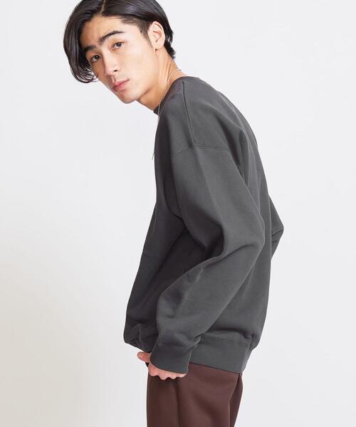 info. BEAUTY&YOUTH（インフォビューティアンドユース）の「【WEB限定】 ＜info. BEAUTY&YOUTH＞ 90’S クルー スウェット（スウェット・メンズ・ダークグレー/ライトグレー/ライトブルー・S/M/L/XL）」の20枚目の写真