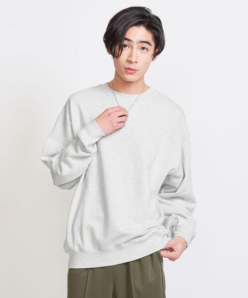 info. BEAUTY&YOUTH（インフォビューティアンドユース）の「【WEB限定】 ＜info. BEAUTY&YOUTH＞ 90’S クルー スウェット（スウェット・メンズ・ダークグレー/ライトグレー/ライトブルー・S/M/L/XL）」の9枚目の写真