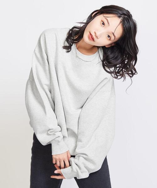 info. BEAUTY&YOUTH（インフォビューティアンドユース）の「【WEB限定】 ＜info. BEAUTY&YOUTH＞ 90’S クルー スウェット（スウェット・メンズ・ダークグレー/ライトグレー/ライトブルー・S/M/L/XL）」の21枚目の写真