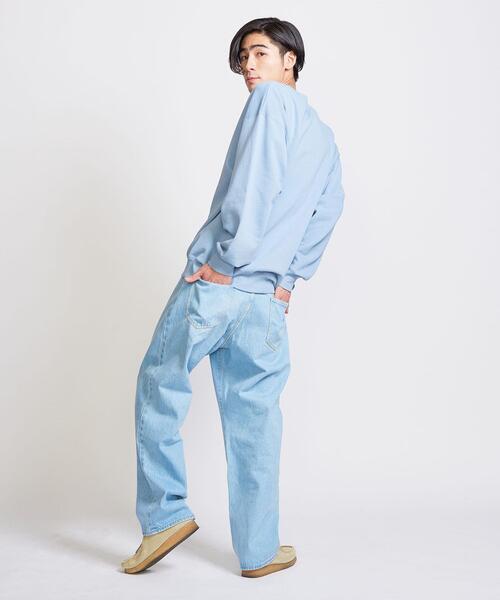 info. BEAUTY&YOUTH（インフォビューティアンドユース）の「【WEB限定】 ＜info. BEAUTY&YOUTH＞ 90’S クルー スウェット（スウェット・メンズ・ダークグレー/ライトグレー/ライトブルー・S/M/L/XL）」の6枚目の写真