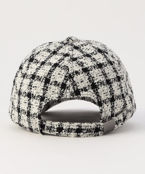 COMME CA ISM（コムサイズム）の「サマーツイードキャップ（キャップ・レディース・ネイビー/ベージュ/ホワイト×ブラック・FREE）」の20枚目の写真