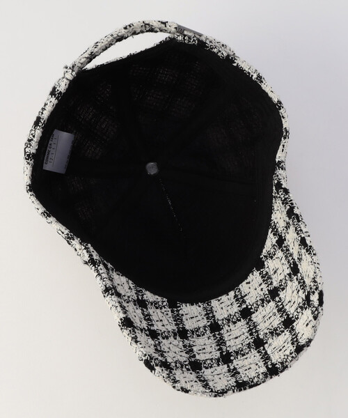 COMME CA ISM（コムサイズム）の「サマーツイードキャップ（キャップ・レディース・ネイビー/ベージュ/ホワイト×ブラック・FREE）」の18枚目の写真