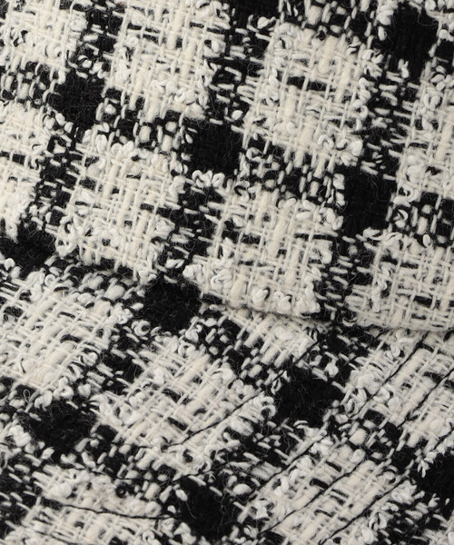 COMME CA ISM（コムサイズム）の「サマーツイードキャップ（キャップ・レディース・ネイビー/ベージュ/ホワイト×ブラック・FREE）」の12枚目の写真