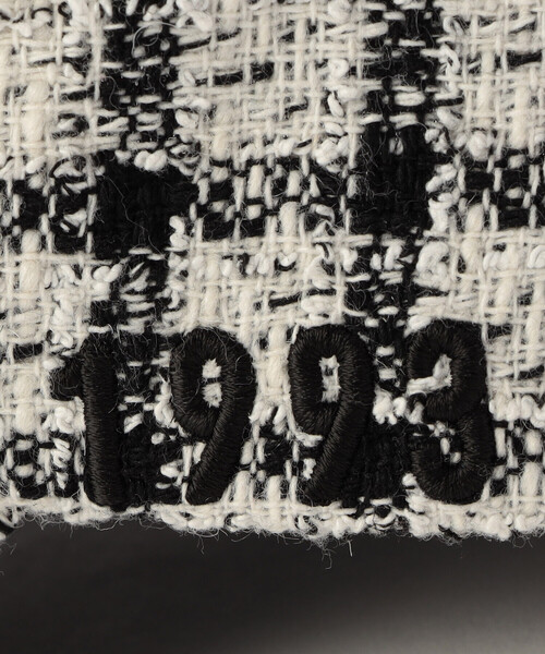 COMME CA ISM（コムサイズム）の「サマーツイードキャップ（キャップ・レディース・ネイビー/ベージュ/ホワイト×ブラック・FREE）」の13枚目の写真