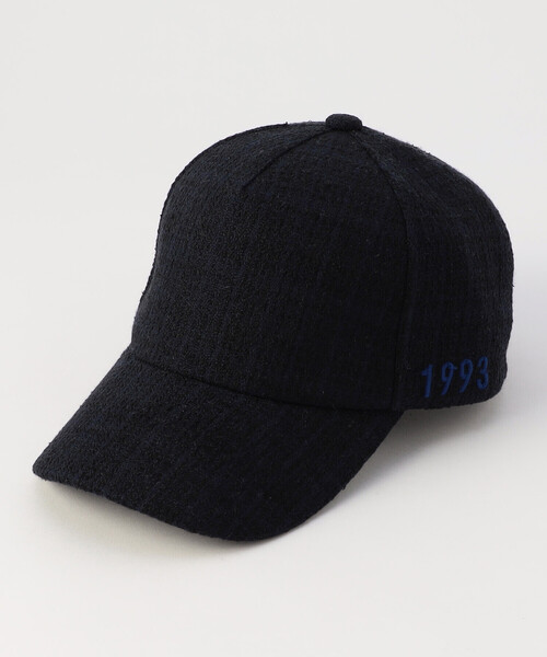 COMME CA ISM（コムサイズム）の「サマーツイードキャップ（キャップ・レディース・ネイビー/ベージュ/ホワイト×ブラック・FREE）」の5枚目の写真