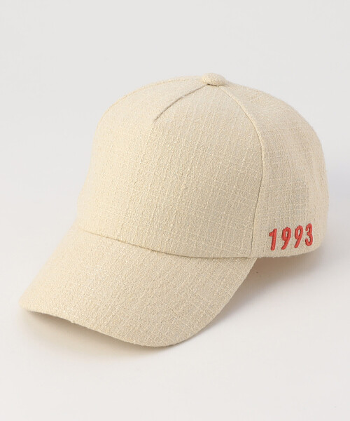 COMME CA ISM（コムサイズム）の「サマーツイードキャップ（キャップ・レディース・ネイビー/ベージュ/ホワイト×ブラック・FREE）」の11枚目の写真