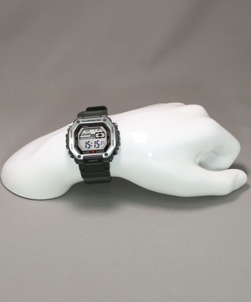 CASIO(カシオ)の「CASIO Collection / MWD-110H-3AJF(デジタル腕時計・メンズ・ダークグリーン・FREE)」の10枚目の写真