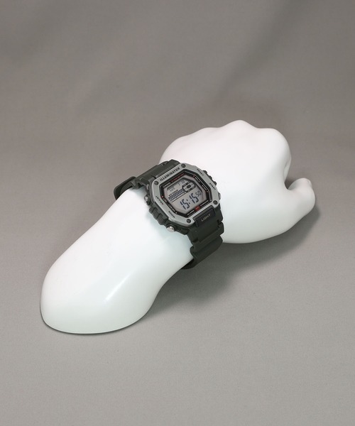 CASIO(カシオ)の「CASIO Collection / MWD-110H-3AJF(デジタル腕時計・メンズ・ダークグリーン・FREE)」の11枚目の写真