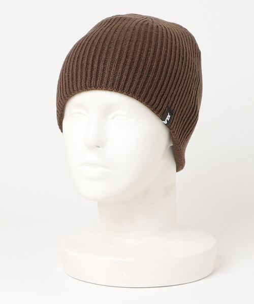 XLARGE(エクストララージ)の「XLARGE / エクストララージ SINGLE BEANIE ニット帽(ニットキャップ/ビーニー・メンズ・ブラウン/バーガンディー/グリーン/ブラック・FREE)」の9枚目の写真