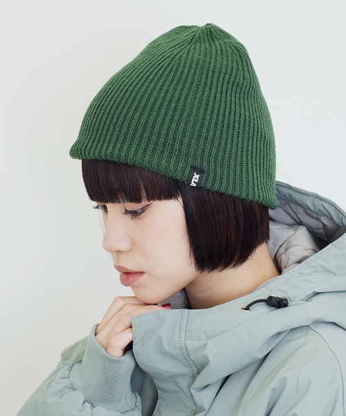 XLARGE(エクストララージ)の「XLARGE / エクストララージ SINGLE BEANIE ニット帽(ニットキャップ/ビーニー・メンズ・ブラウン/バーガンディー/グリーン/ブラック・FREE)」の16枚目の写真